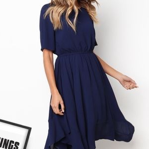 smart waist dress